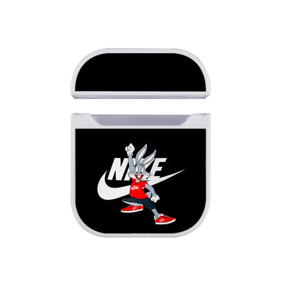 Nike Bugs Bunny Sporty Apple AirPods Case-AirPod Case-White-Altracase