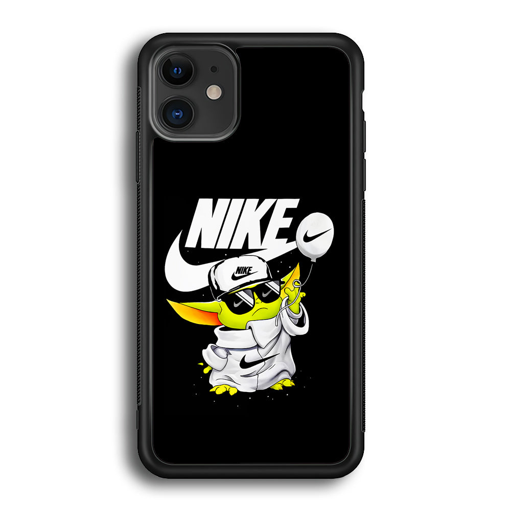 Nike Chibi Yoda Star Wars iPhone 12 Mini Case