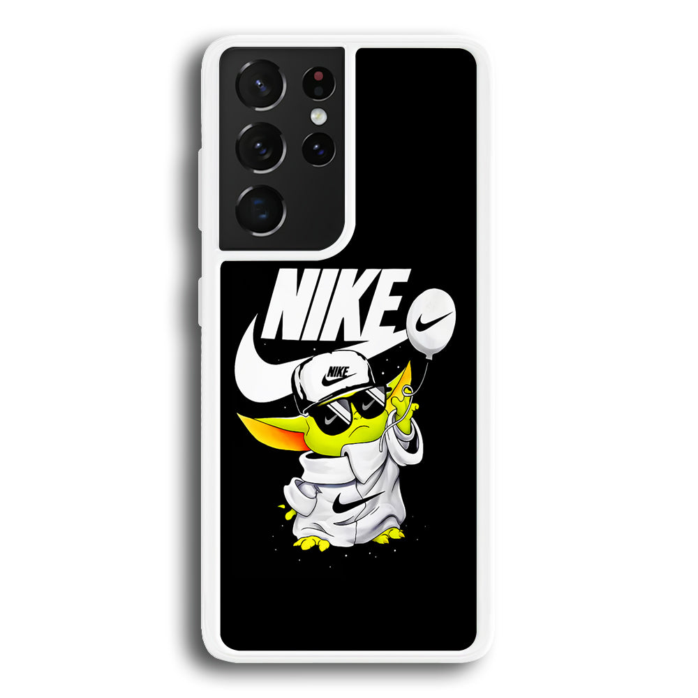 Nike Chibi Yoda Star Wars Samsung Galaxy S24 Ultra Case