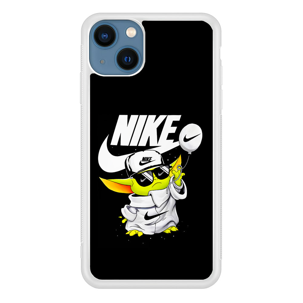 Nike Chibi Yoda Star Wars iPhone 13 Mini Case