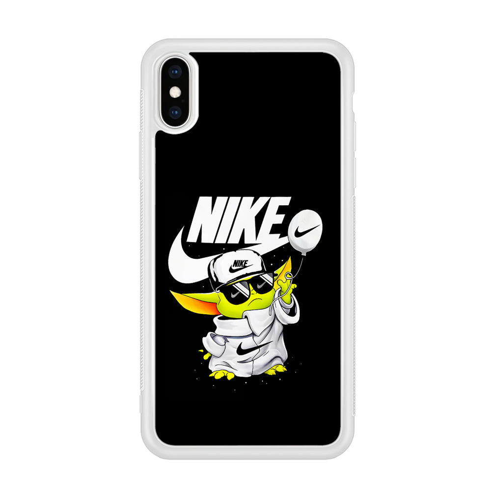 Nike Chibi Yoda Star Wars iPhone Xs Max Case