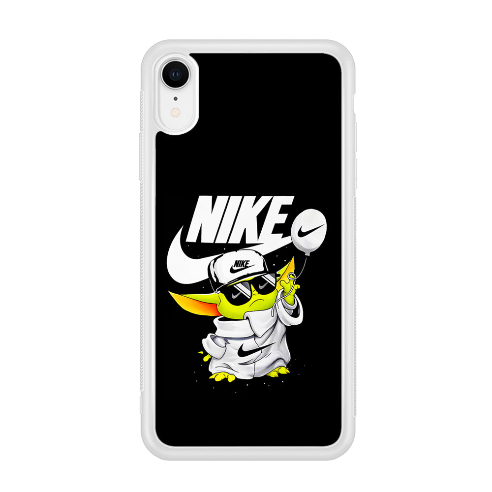 Nike Chibi Yoda Star Wars iPhone XR Case