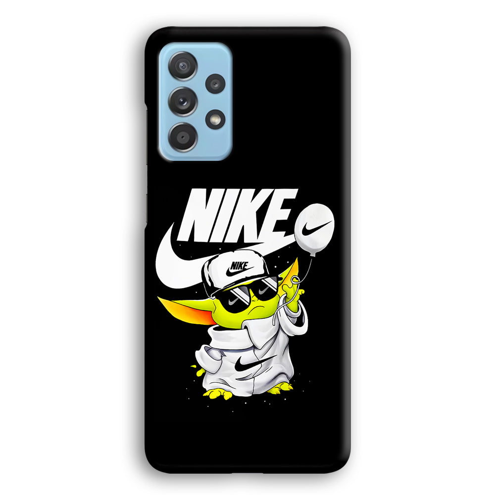 Nike Chibi Yoda Star Wars Samsung Galaxy A72 Case