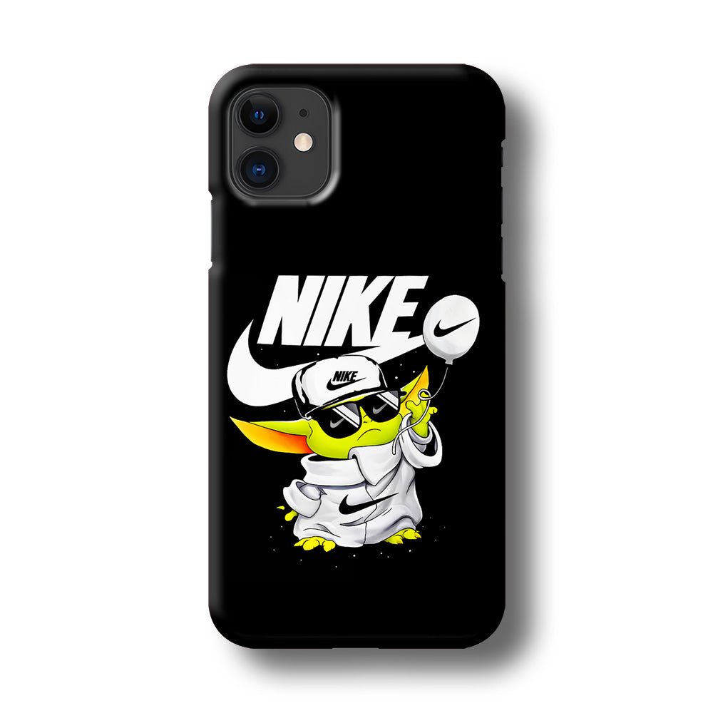 Nike Chibi Yoda Star Wars iPhone 11 Case