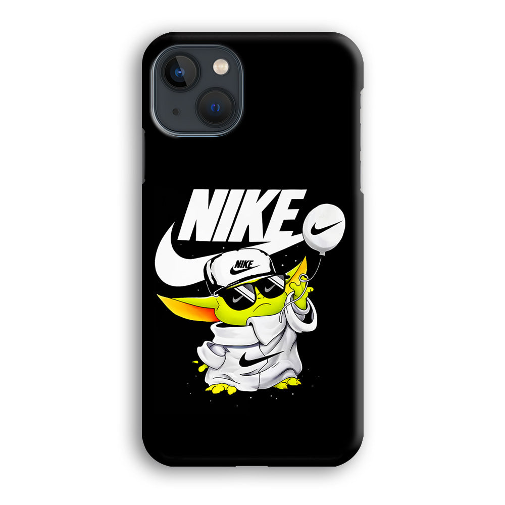 Nike Chibi Yoda Star Wars iPhone 13 Mini Case