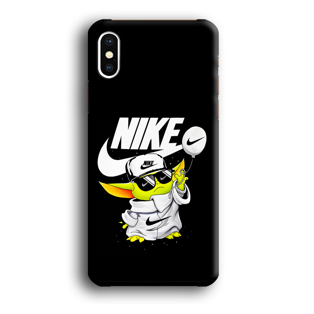 Nike Chibi Yoda Star Wars iPhone Xs Max Case