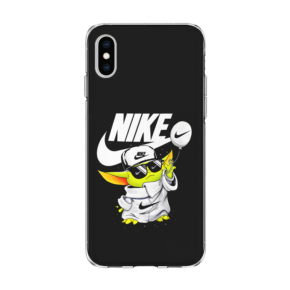 Nike Chibi Yoda Star Wars iPhone Xs Max Case