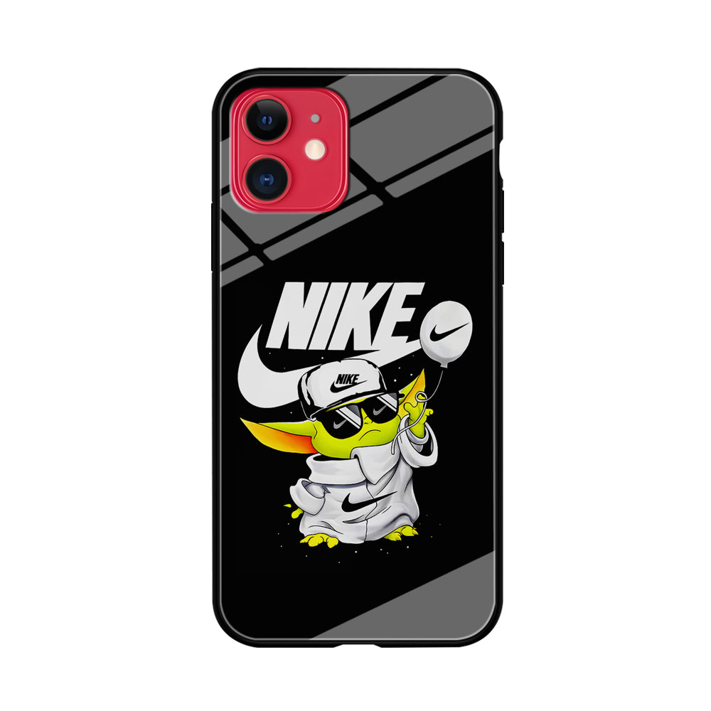 Nike Chibi Yoda Star Wars iPhone 11 Case