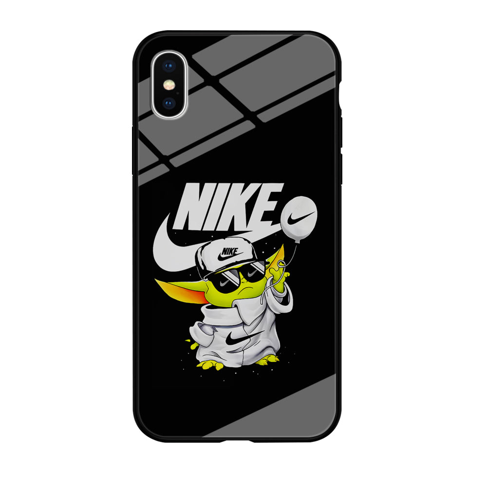 Nike Chibi Yoda Star Wars iPhone Xs Max Case