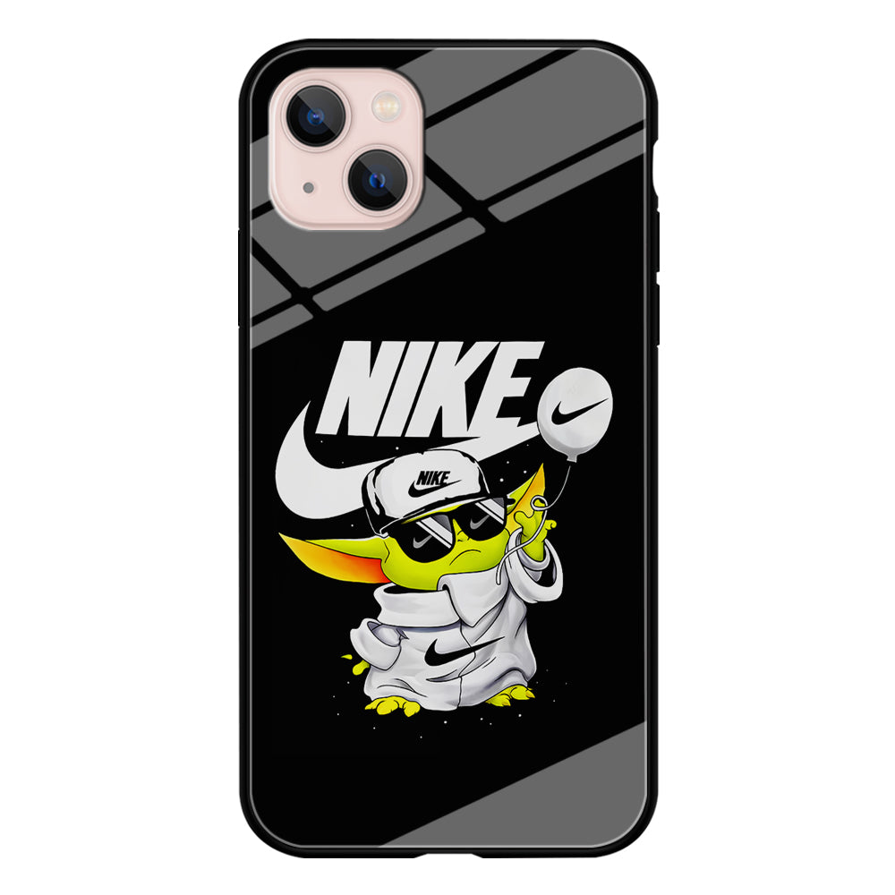 Nike Chibi Yoda Star Wars iPhone 13 Mini Case