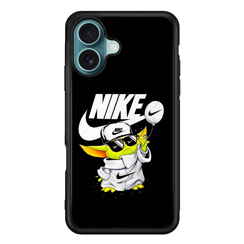 Nike Chibi Yoda Star Wars iPhone 16 Plus Case - Altracase