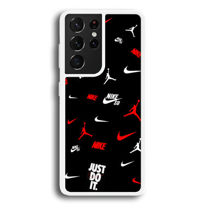 Nike Collage Emblem Jordan Samsung Galaxy S23 Ultra Case