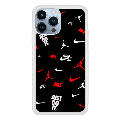 Nike Collage Emblem Jordan iPhone 15 Pro Case