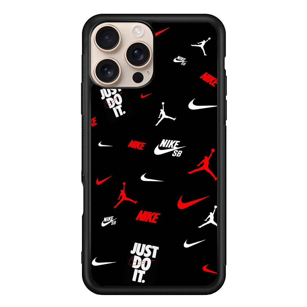 Nike Collage Emblem Jordan iPhone 16 Pro Case - Altracase
