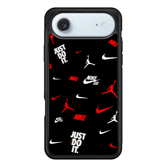 Nike Collage Emblem Jordan iPhone 17 Air Case - Altracase