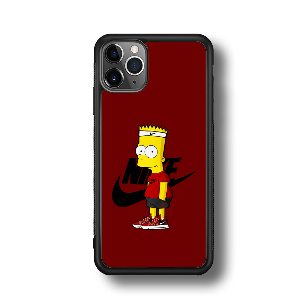 Nike Cool Bart Simpson iPhone 11 Pro Max Case