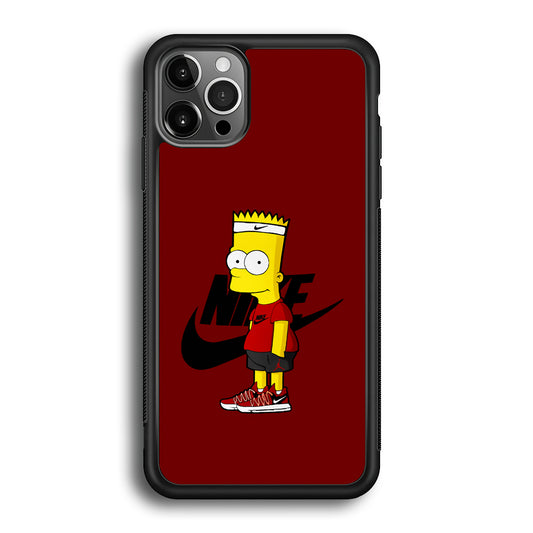 Nike Cool Bart Simpson iPhone 12 Pro Max Case