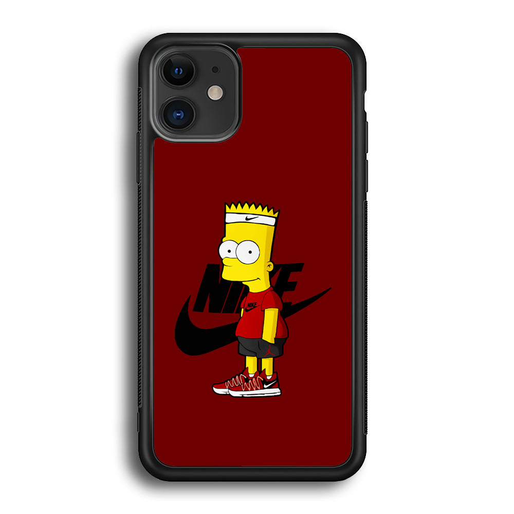 Nike Cool Bart Simpson iPhone 12 Mini Case