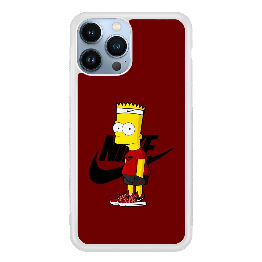 Nike Cool Bart Simpson iPhone 13 Pro Case