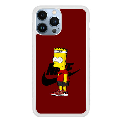 Nike Cool Bart Simpson iPhone 15 Pro Case