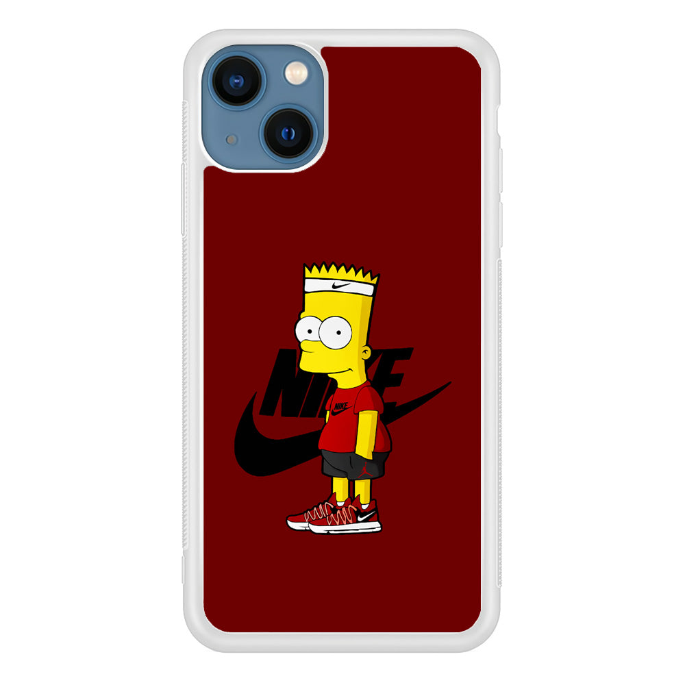 Nike Cool Bart Simpson iPhone 13 Mini Case