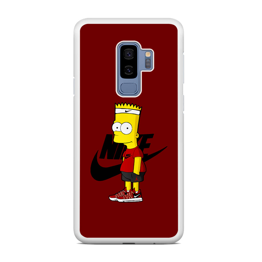 Nike Cool Bart Simpson Samsung Galaxy S9 Plus Case