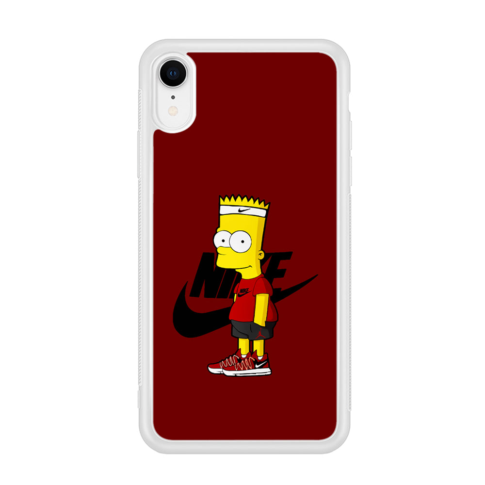 Nike Cool Bart Simpson iPhone XR Case