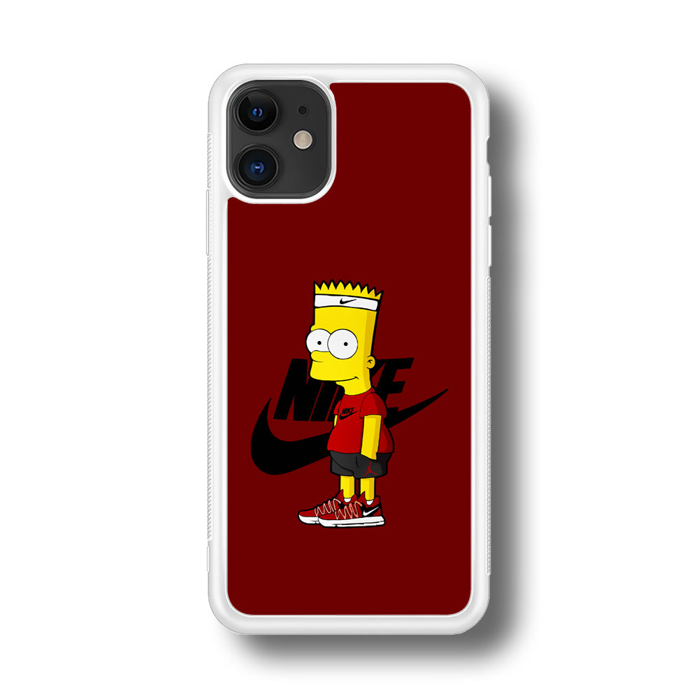 Nike Cool Bart Simpson iPhone 11 Case