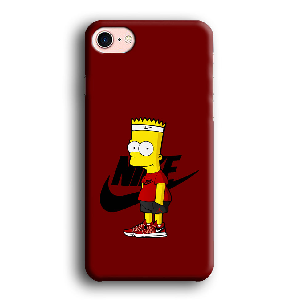 Nike Cool Bart Simpson iPhone SE 3 2022 Case