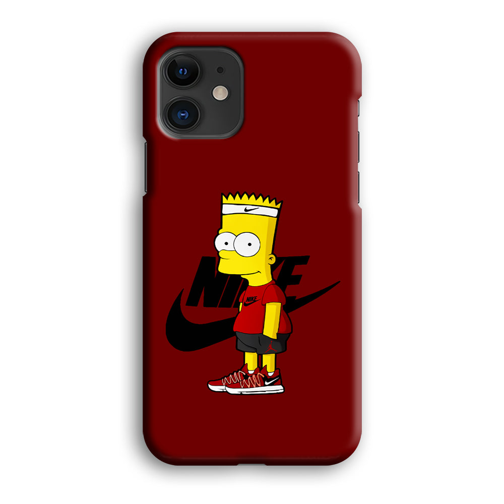 Nike Cool Bart Simpson iPhone 12 Mini Case