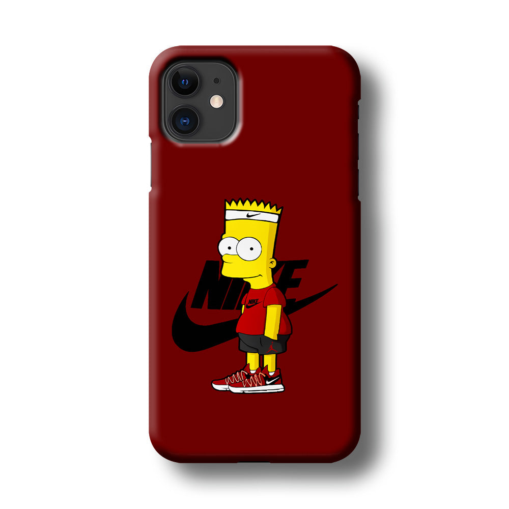 Nike Cool Bart Simpson iPhone 11 Case