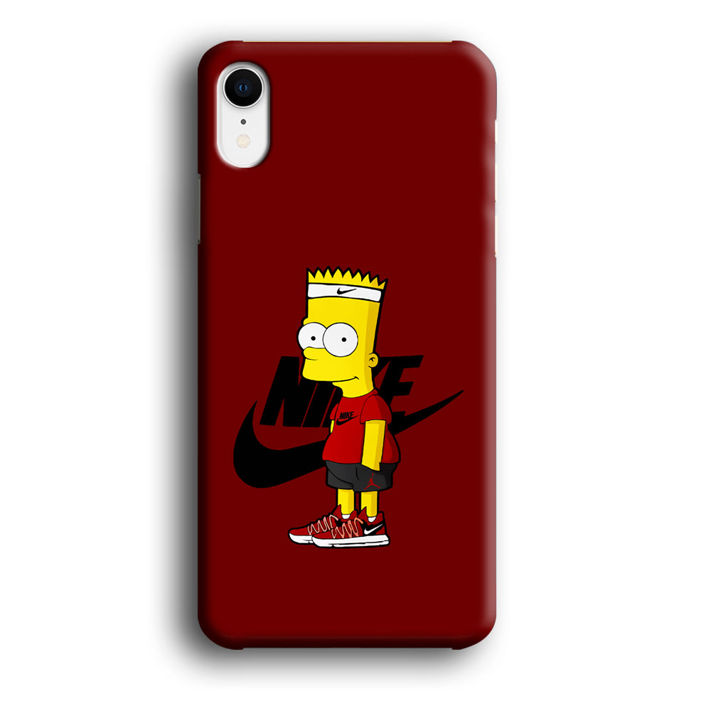 Nike Cool Bart Simpson iPhone XR Case