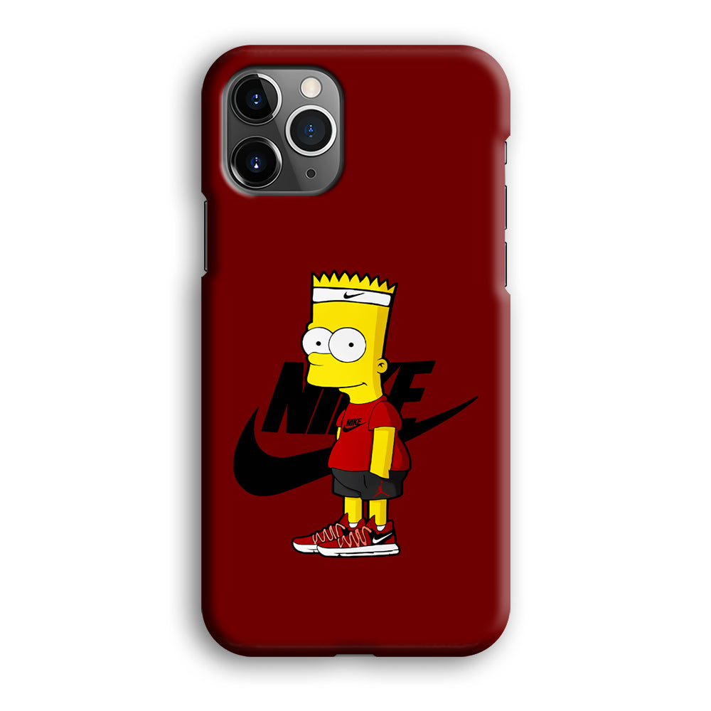 Nike Cool Bart Simpson iPhone 12 Pro Case