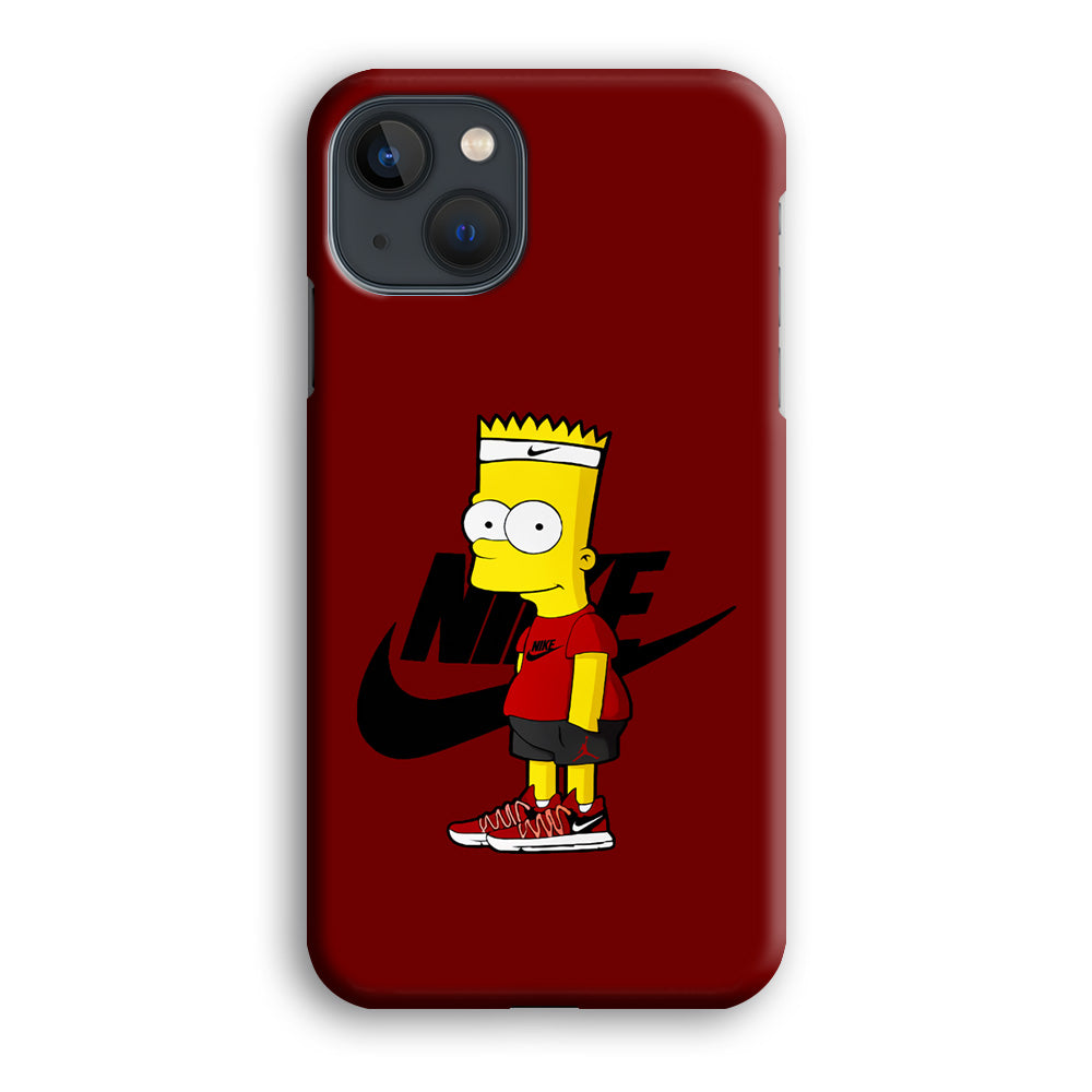 Nike Cool Bart Simpson iPhone 13 Mini Case