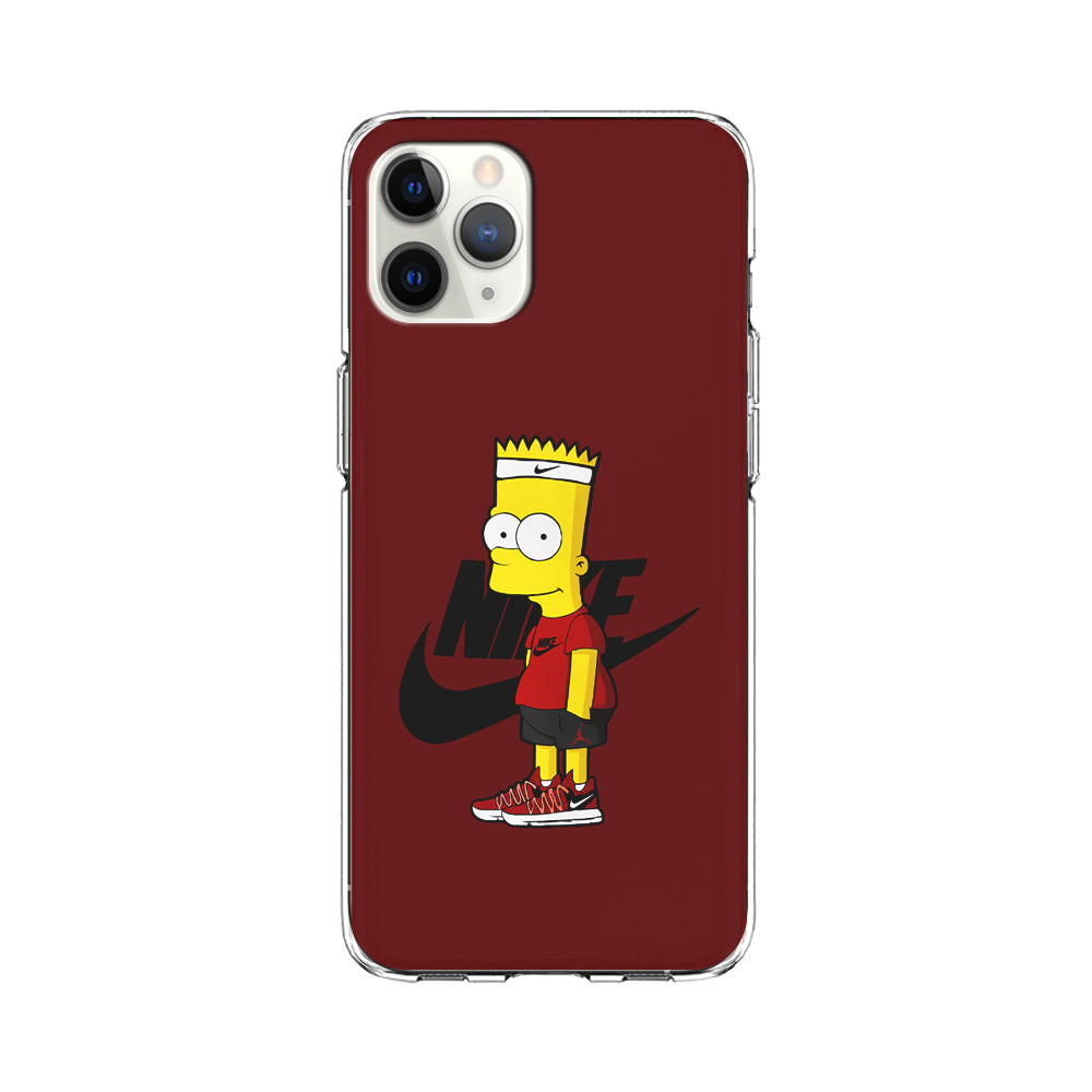 Nike Cool Bart Simpson iPhone 11 Pro Max Case