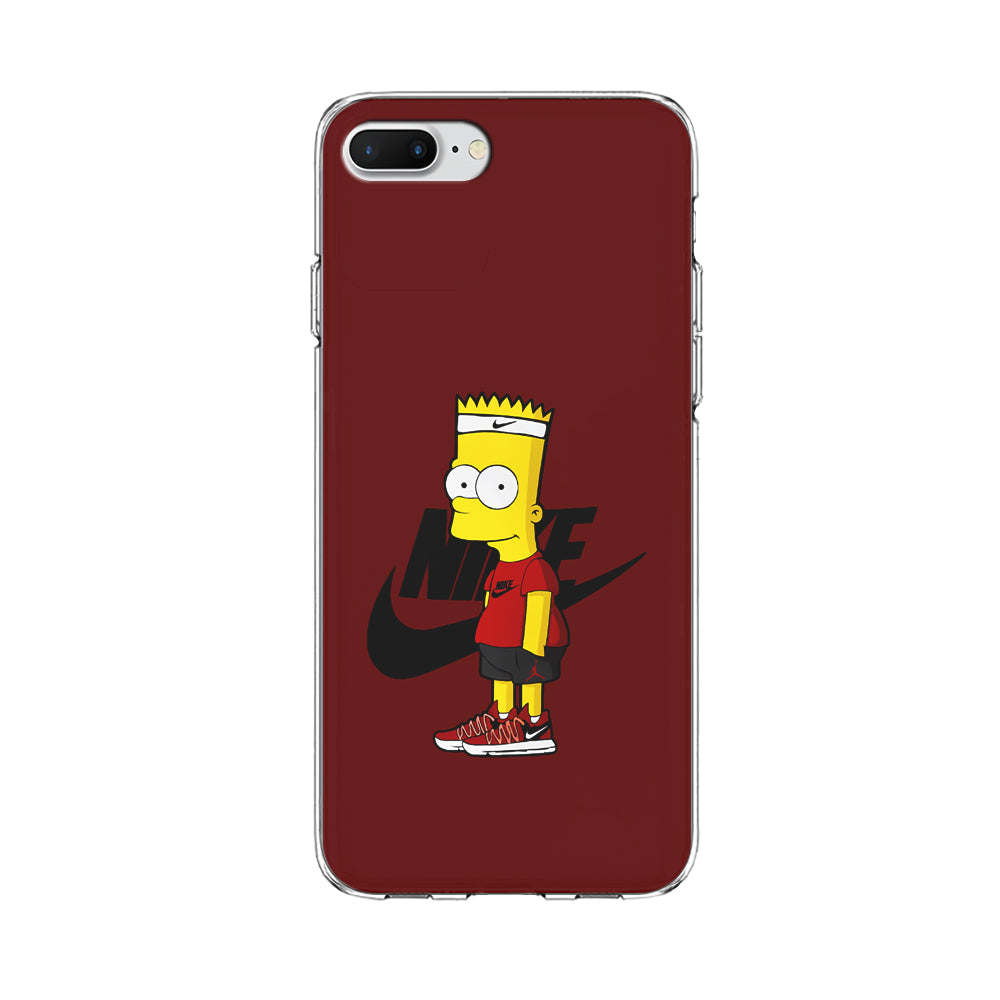 Nike Cool Bart Simpson iPhone 7 Plus Case