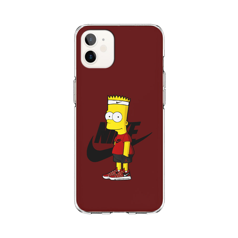 Nike Cool Bart Simpson iPhone 11 Case