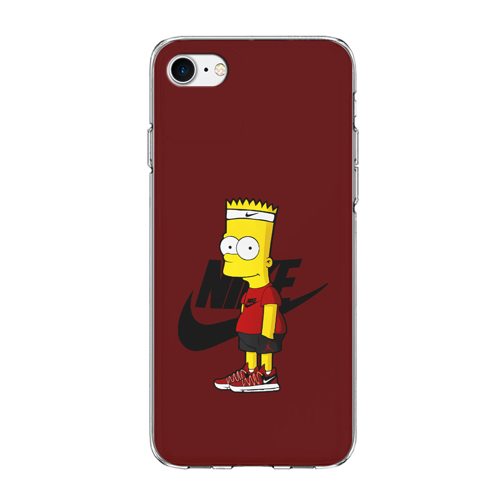 Nike Cool Bart Simpson iPhone 8 Case