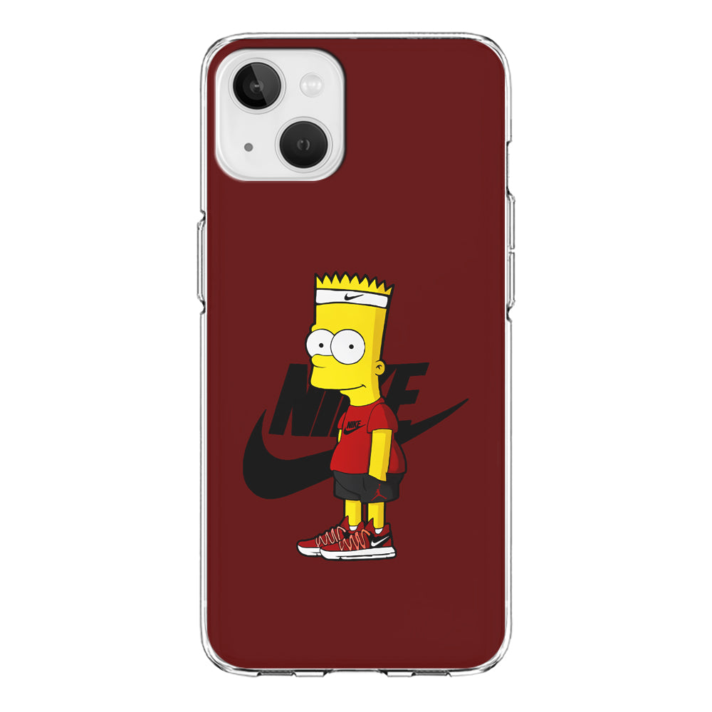 Nike Cool Bart Simpson iPhone 13 Mini Case