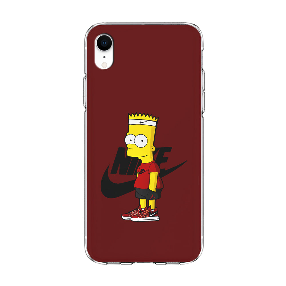 Nike Cool Bart Simpson iPhone XR Case