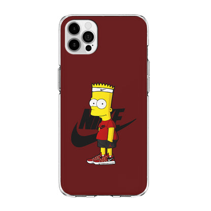 Nike Cool Bart Simpson iPhone 15 Pro Case