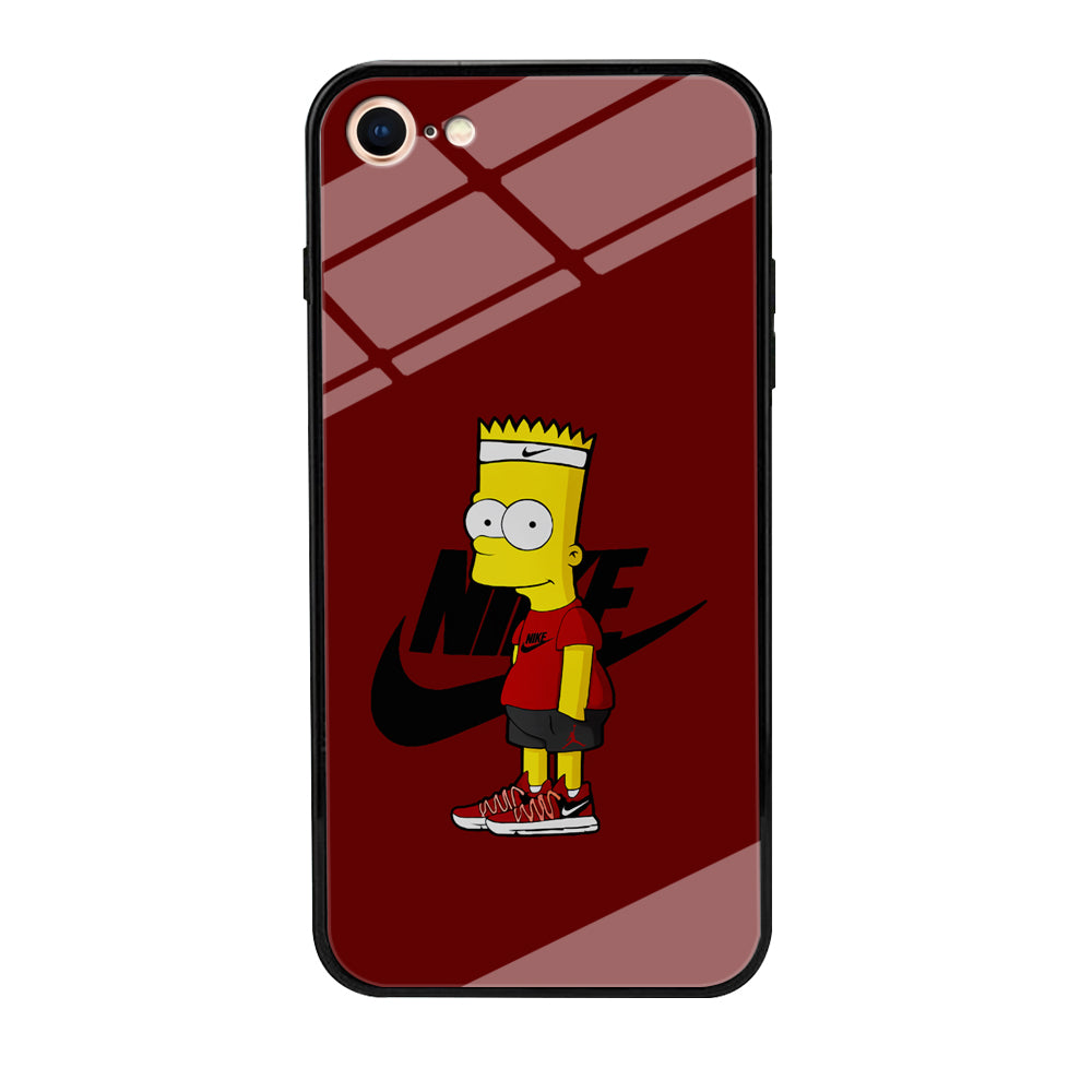 Nike Cool Bart Simpson iPhone SE 2020 Case