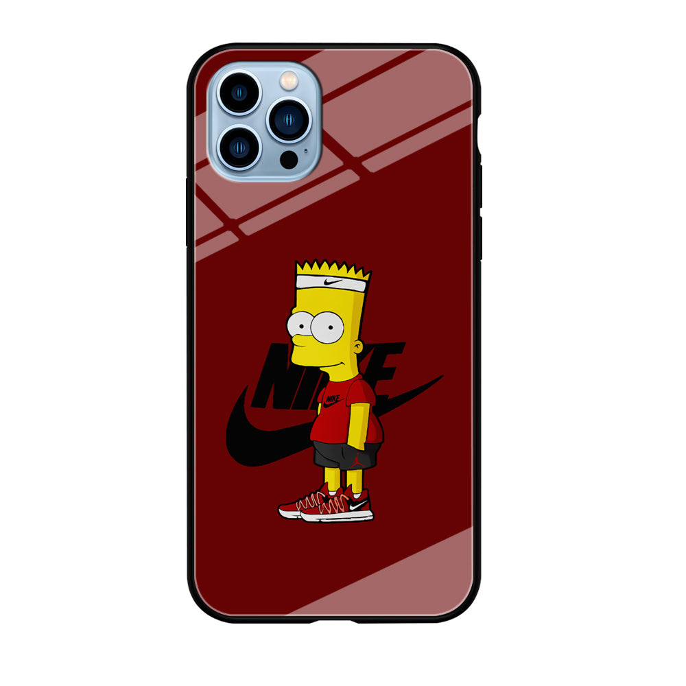 Nike Cool Bart Simpson iPhone 12 Pro Case