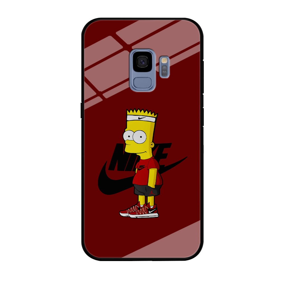 Nike Cool Bart Simpson Samsung Galaxy S9 Case