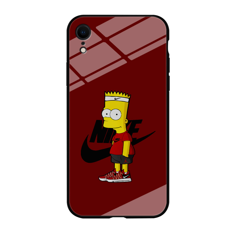 Nike Cool Bart Simpson iPhone XR Case