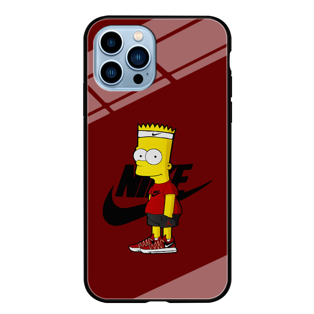 Nike Cool Bart Simpson iPhone 13 Pro Case