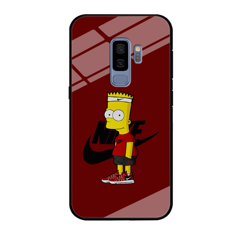 Nike Cool Bart Simpson Samsung Galaxy S9 Plus Case