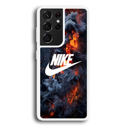 Nike Fire Across The Darkness Samsung Galaxy S22 Ultra Case