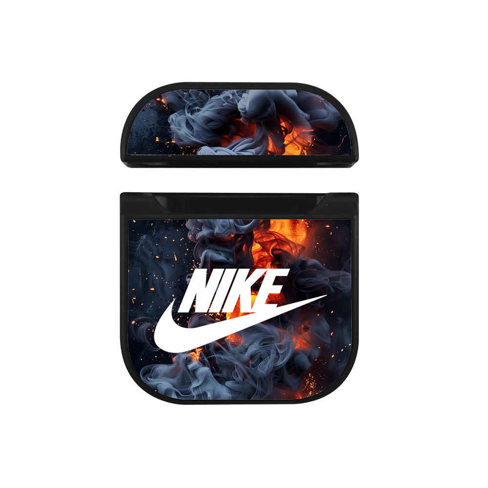 Nike Fire Across The Darkness Apple AirPods Case-AirPod Case-Black-Altracase