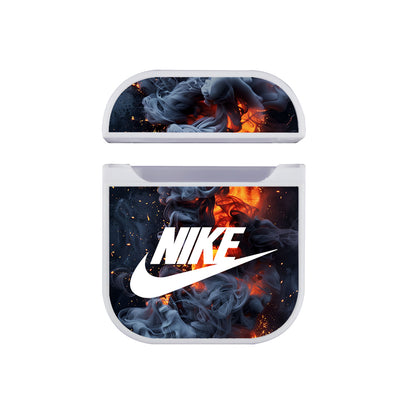 Nike Fire Across The Darkness Apple AirPods Case-AirPod Case-White-Altracase